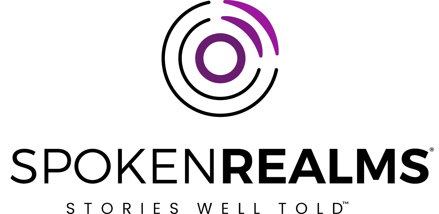 Spoken Realms Logo Rosanna Pilcher audiobook narrator for Dreamscape